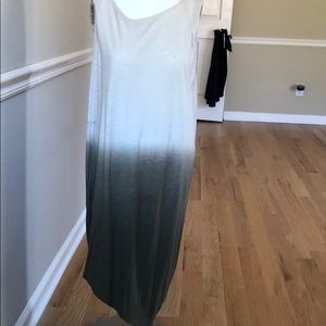 Michelle asymmetrical ombré T-shirt dress